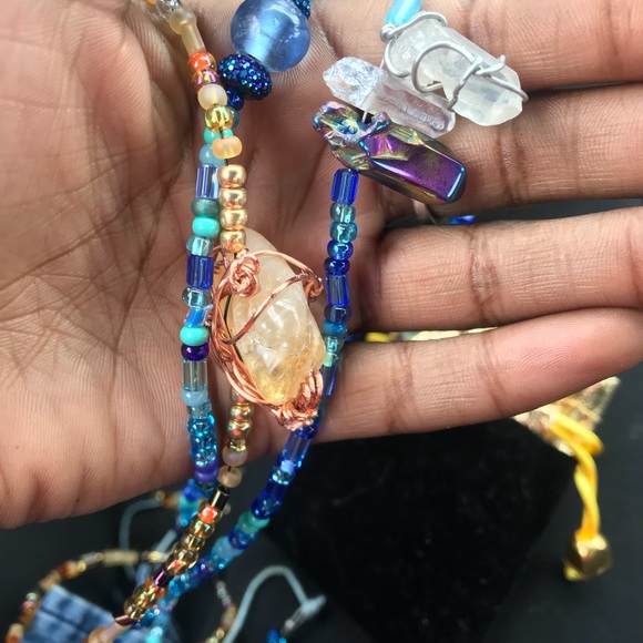 Krystal Drippingz waistbeads ! Set of 3 !!! - Picture 1 of 8